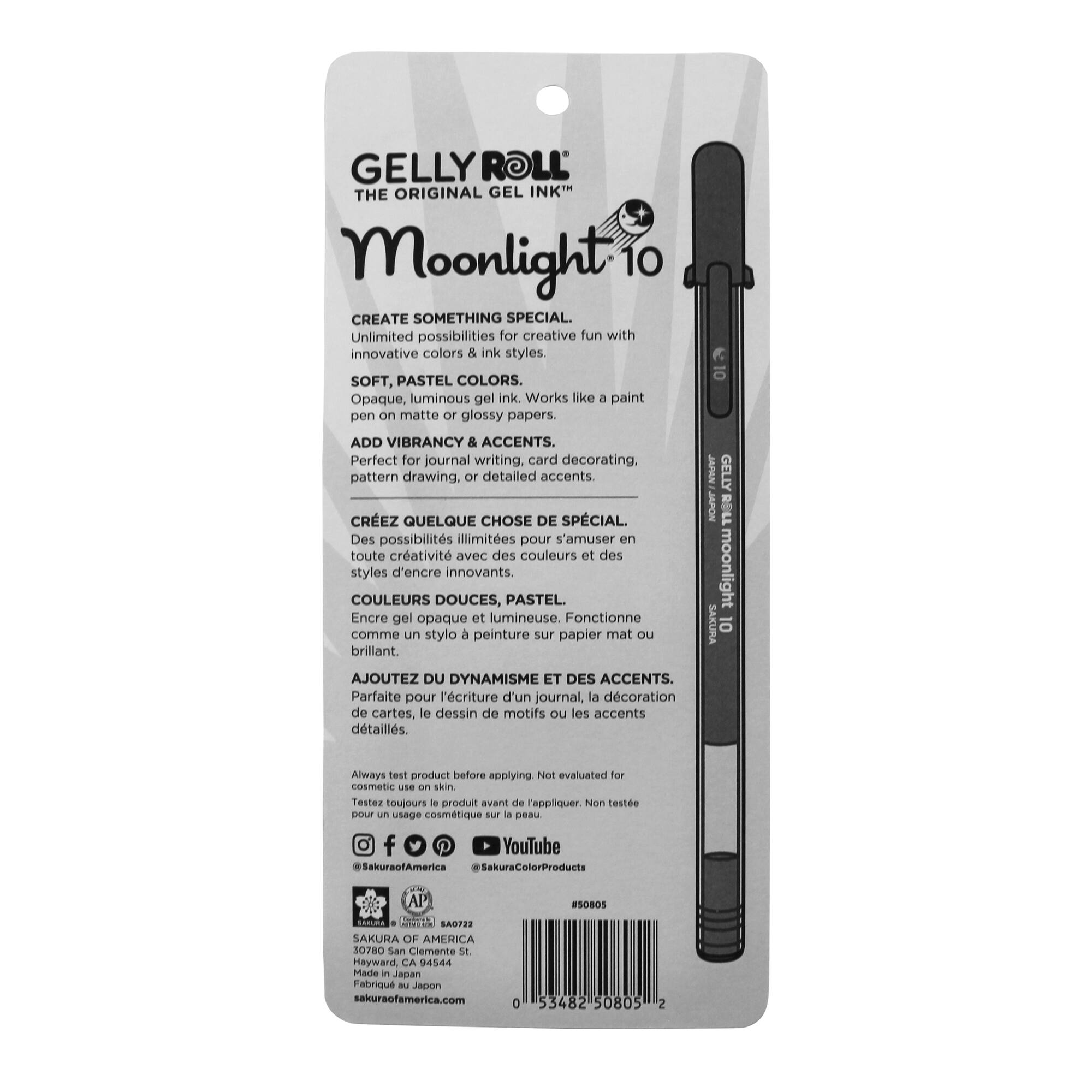 Gelly Roll® Moonlight Bold Pastel & Opaque Gel Pen Set